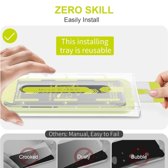 New WSKEN Privacy Screen Protector for iPhone 14 Pro 6.1 inch - Picture 4 of 5